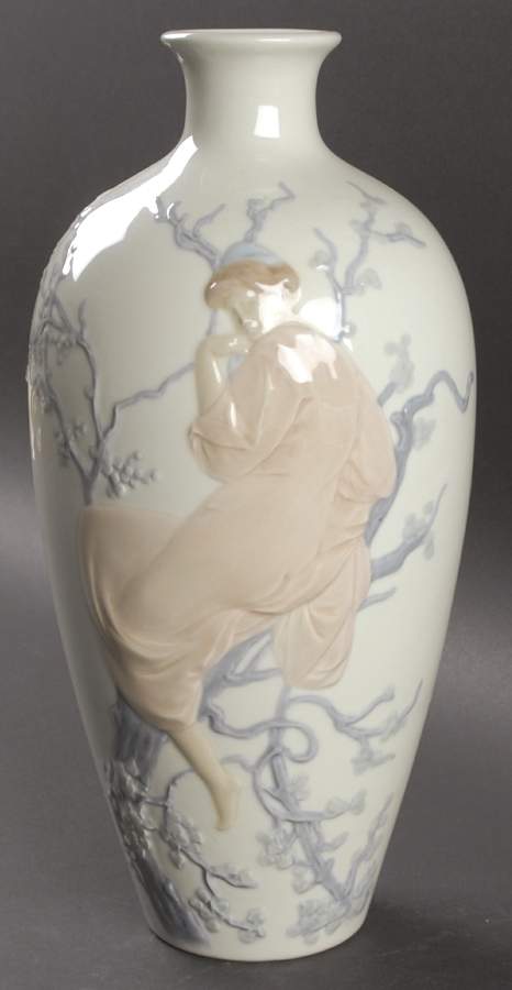 Lladro Vases & Urns Tree Of Life Vase-Large - Boxed by Lladro-1