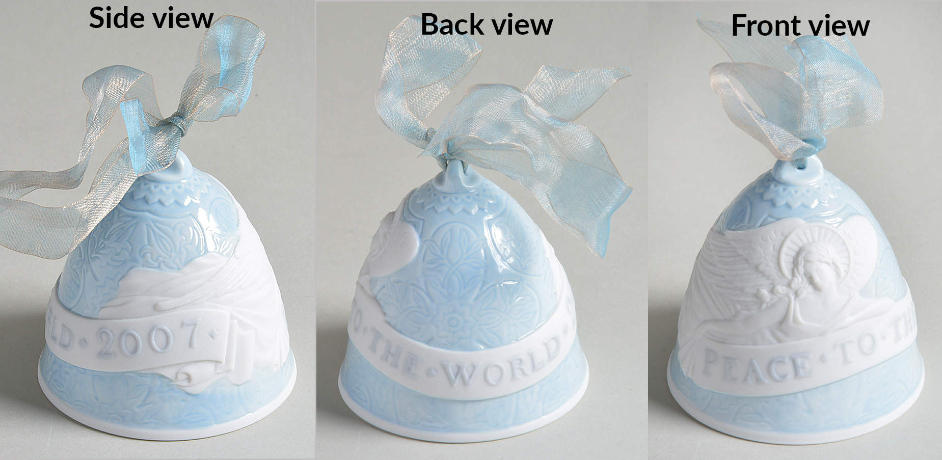Annual Christmas Bell 2007-L8310m - Boxed by Lladro-1