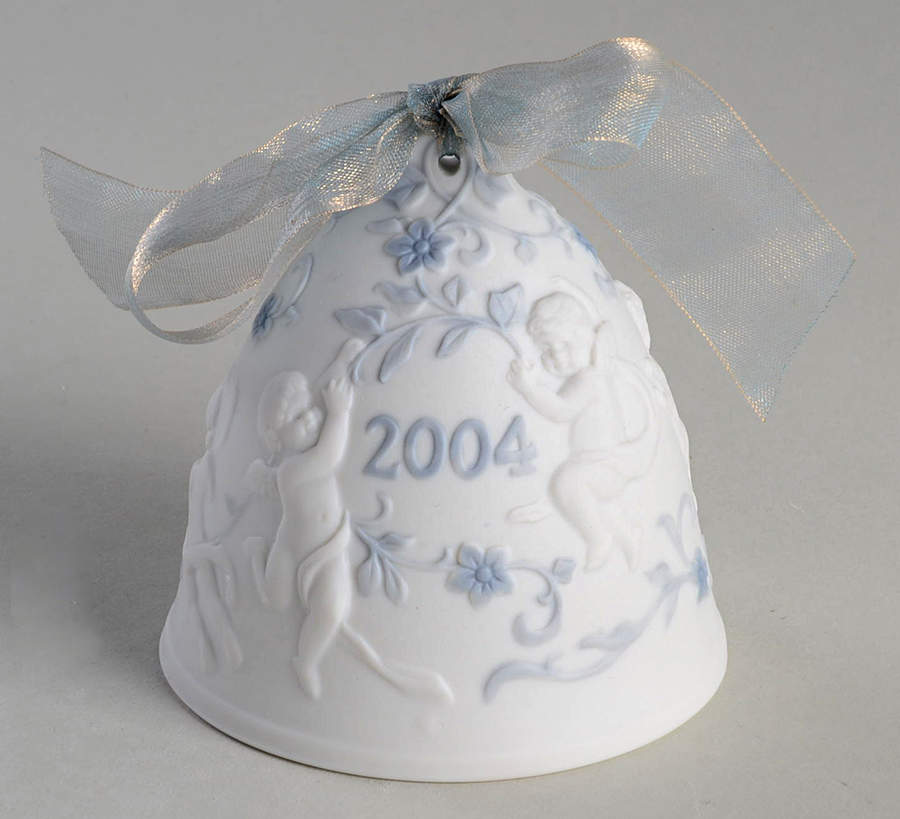 Annual Christmas Bell 2004-L6737m - Boxed by Lladro-1