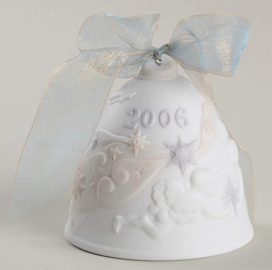 Annual Christmas Bell 2006-L8222m - Boxed by Lladro-1
