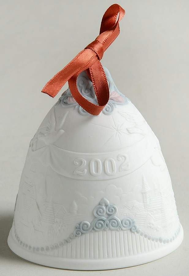 Annual Christmas Bell 2002-L6723m - No Box by Lladro-1