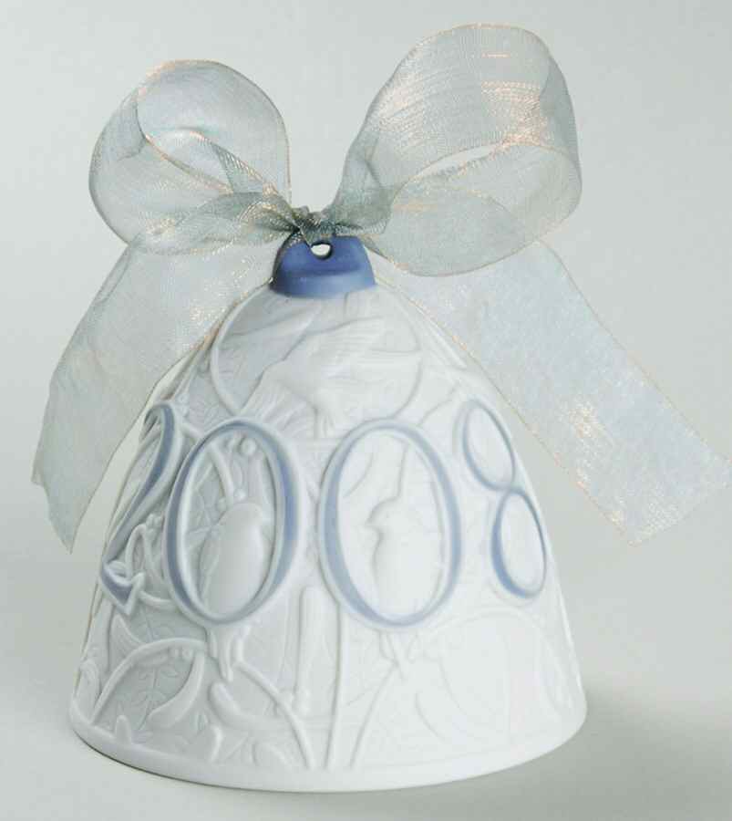Annual Christmas Bell 2008-L7617m - Boxed by Lladro-1