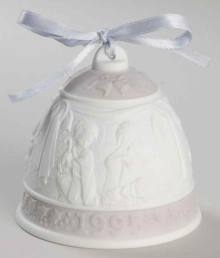 Annual Christmas Bell 1995-L6206m - Boxed by Lladro-1