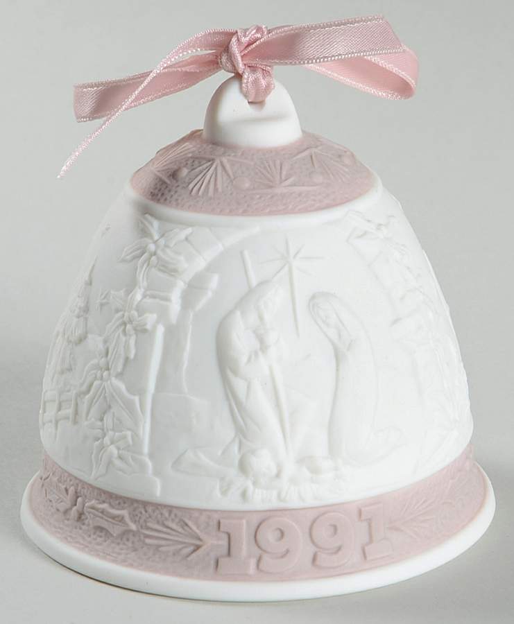 Annual Christmas Bell 1991-L5803m - No Box by Lladro-1
