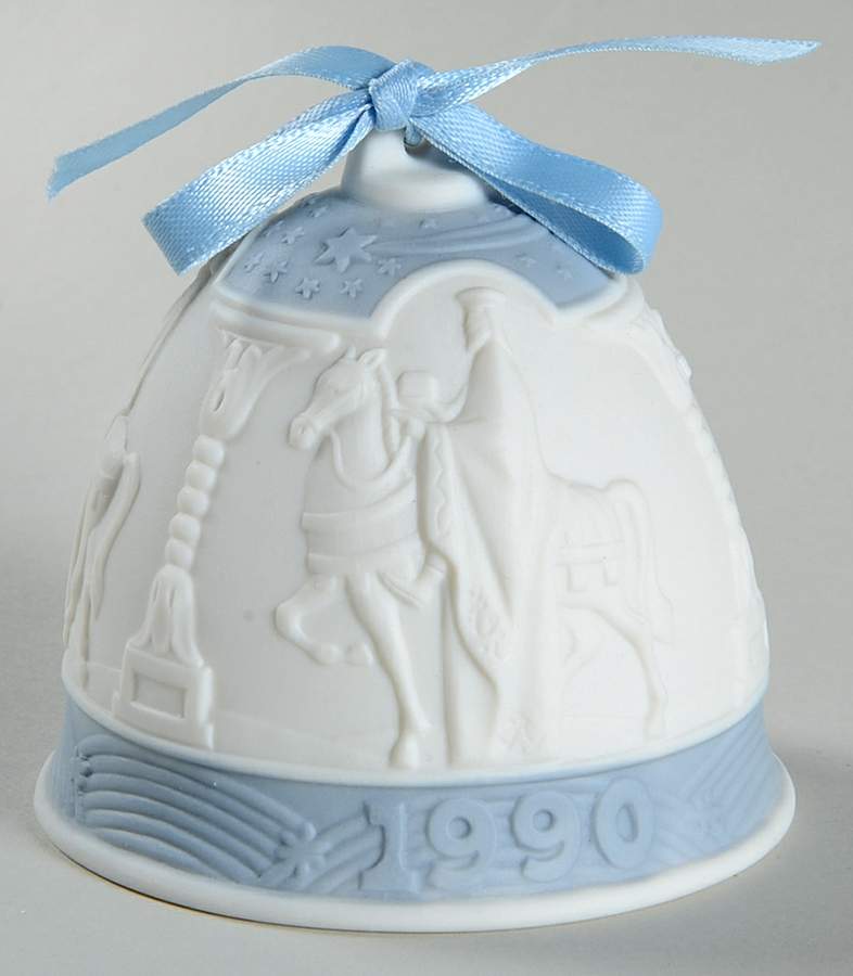 Annual Christmas Bell 1990-L5641m - No Box by Lladro-1