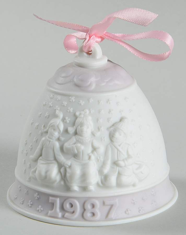 Annual Christmas Bell 1987-L5458m - No Box by Lladro-1