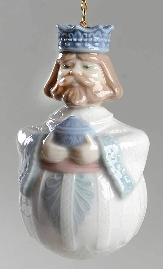 Lladro Christmas Ornament-Figural King Gaspar - No Box by Lladro-1