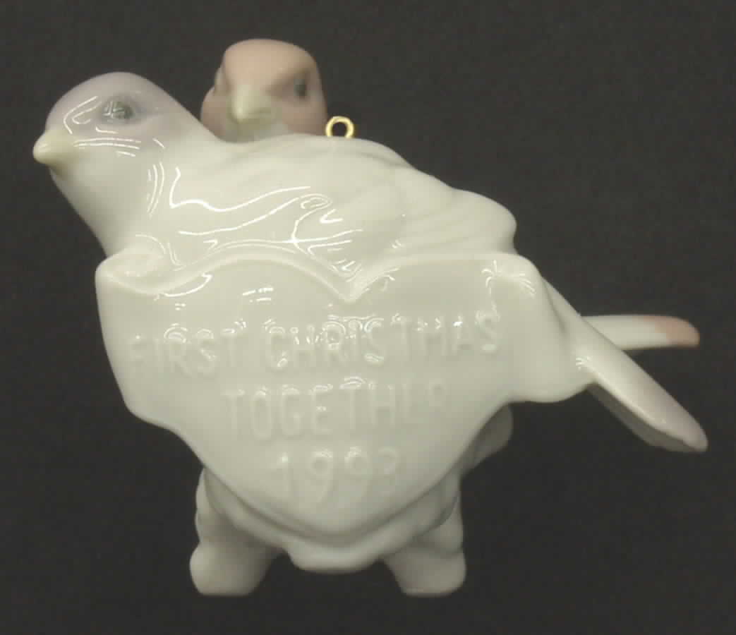 Our First Christmas Ornaments 6038-Lovebirds - Boxed by Lladro-1