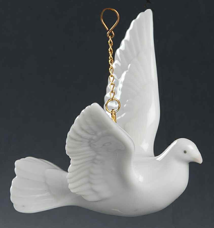 Lladro Christmas Ornament-Figural Landing Dove - No Box by Lladro-1