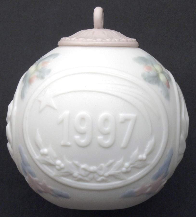 Annual Ball Ornament 1997-L6442m - Boxed by Lladro-1