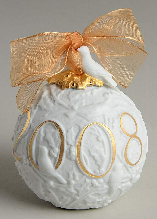 Annual Ball Ornament 2008-L7141g-Re-Deco - Boxed by Lladro-1