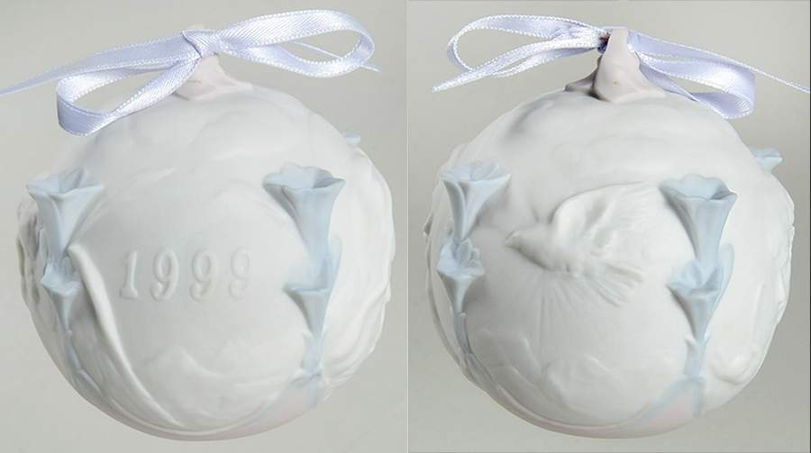 Annual Ball Ornament 1999-L6637m - Boxed by Lladro-1