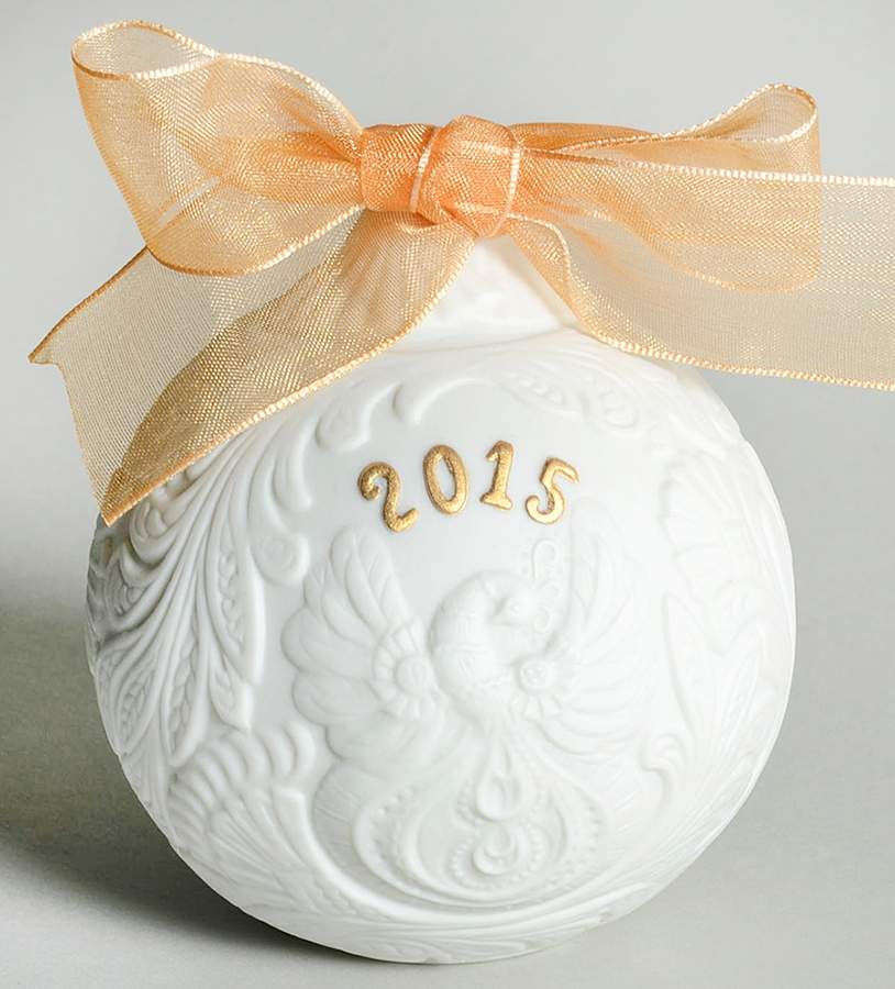 Annual Ball Ornament 2015 Re-Deco Gold - L8406 - Boxed by Lladro-1