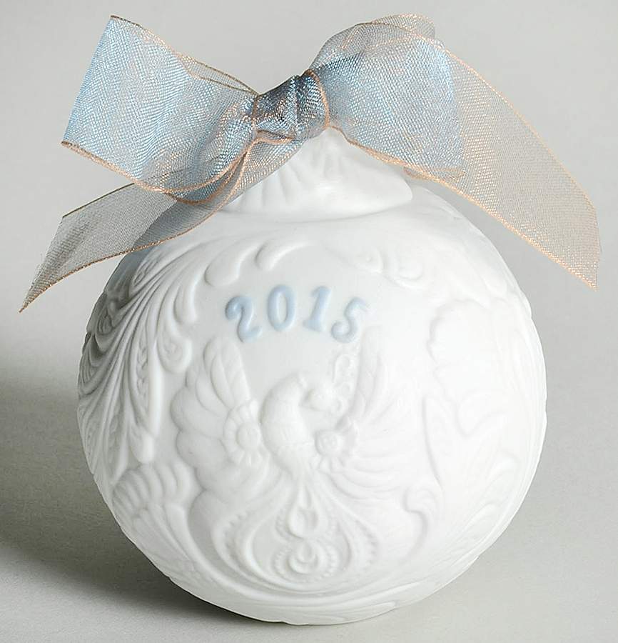 Annual Ball Ornament 2015 Christmas Ball - L8405 - Boxed by Lladro-1