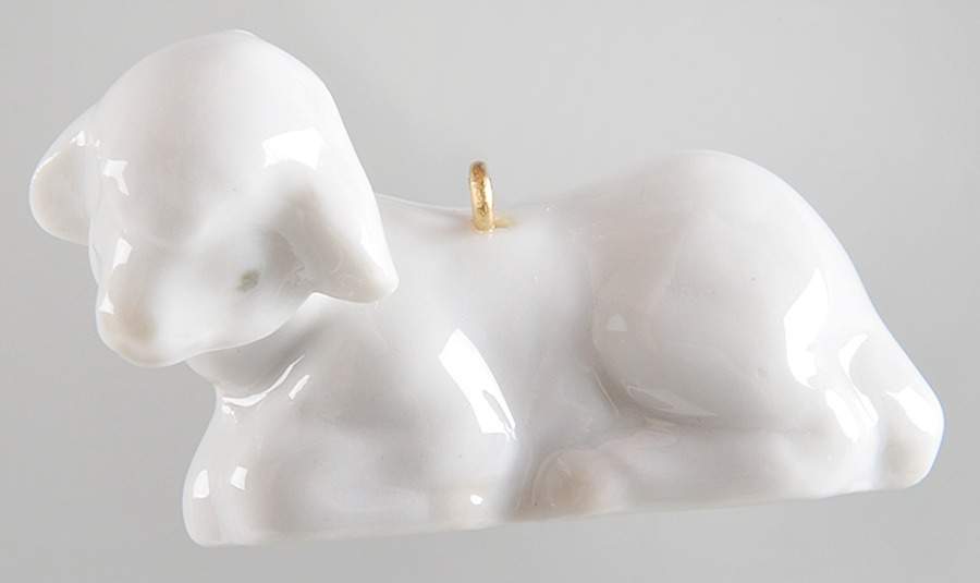 Miniature Ornaments-Lladro Shepherd's Lamb - No Box by Lladro-1