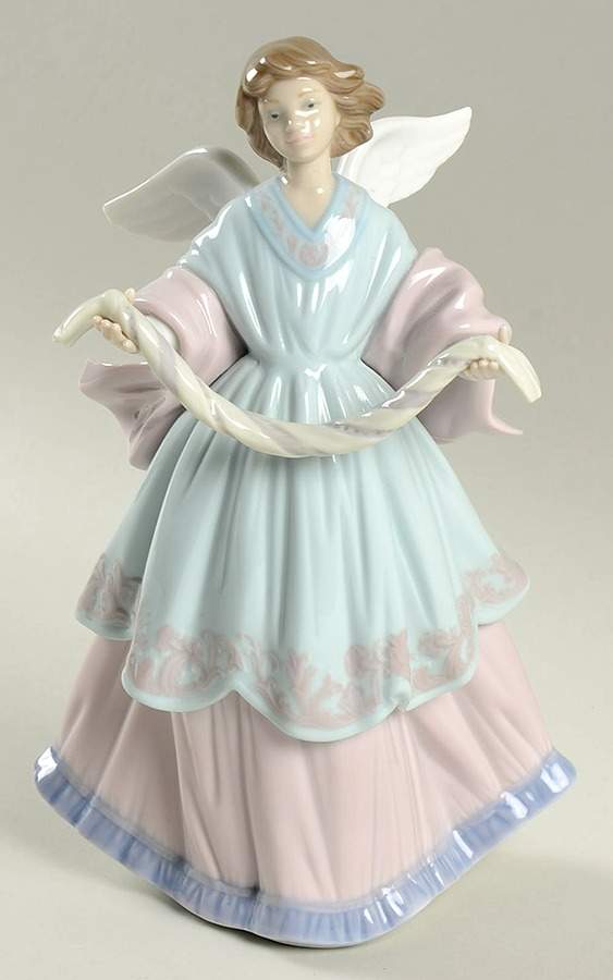 Tree Toppers Angels Joyful Offering - Boxed by Lladro-1