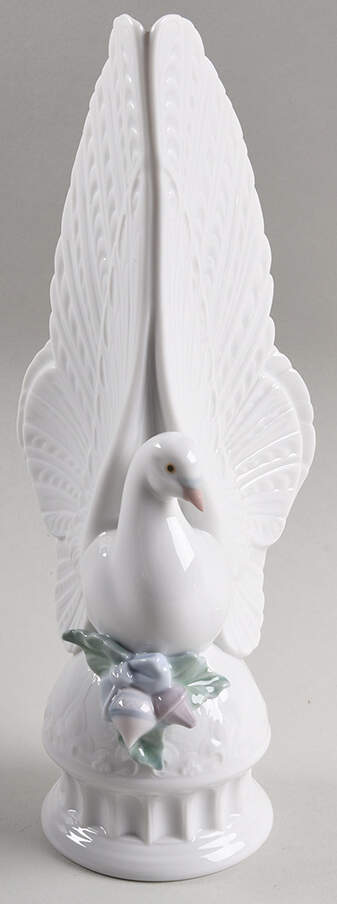 Tree Toppers Angels Message Of Love-Dove - Boxed by Lladro-1