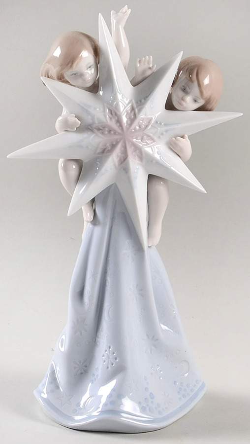 Tree Toppers Angels A Celestial Christmas - Boxed by Lladro-1
