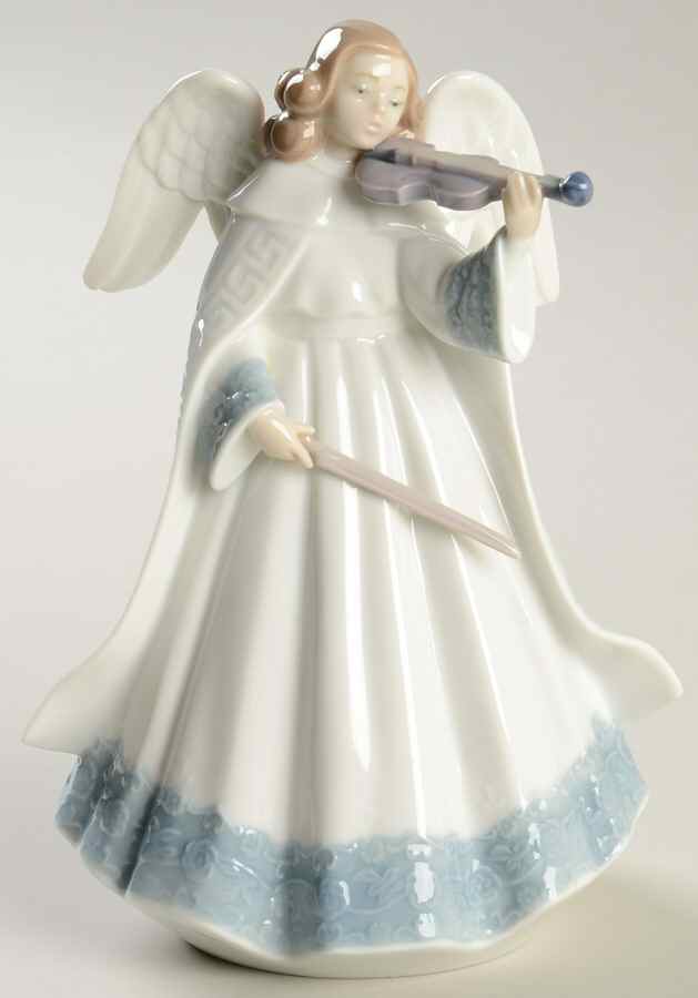 Tree Toppers Angels Angelic Violinist - Boxed by Lladro-1