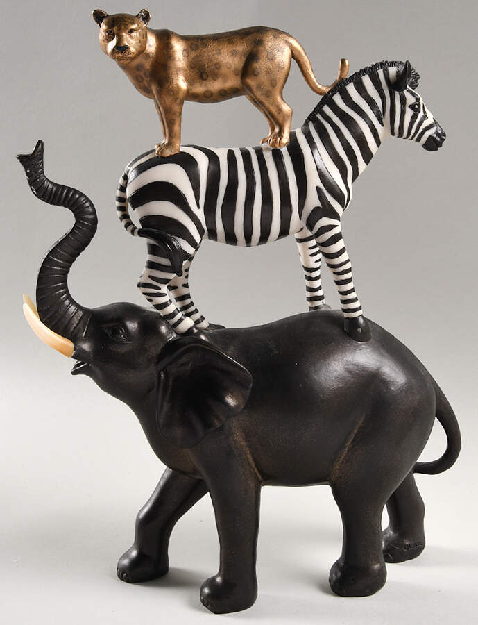 Lenox Figurines African Animal Stacking - Boxed by Lenox-1