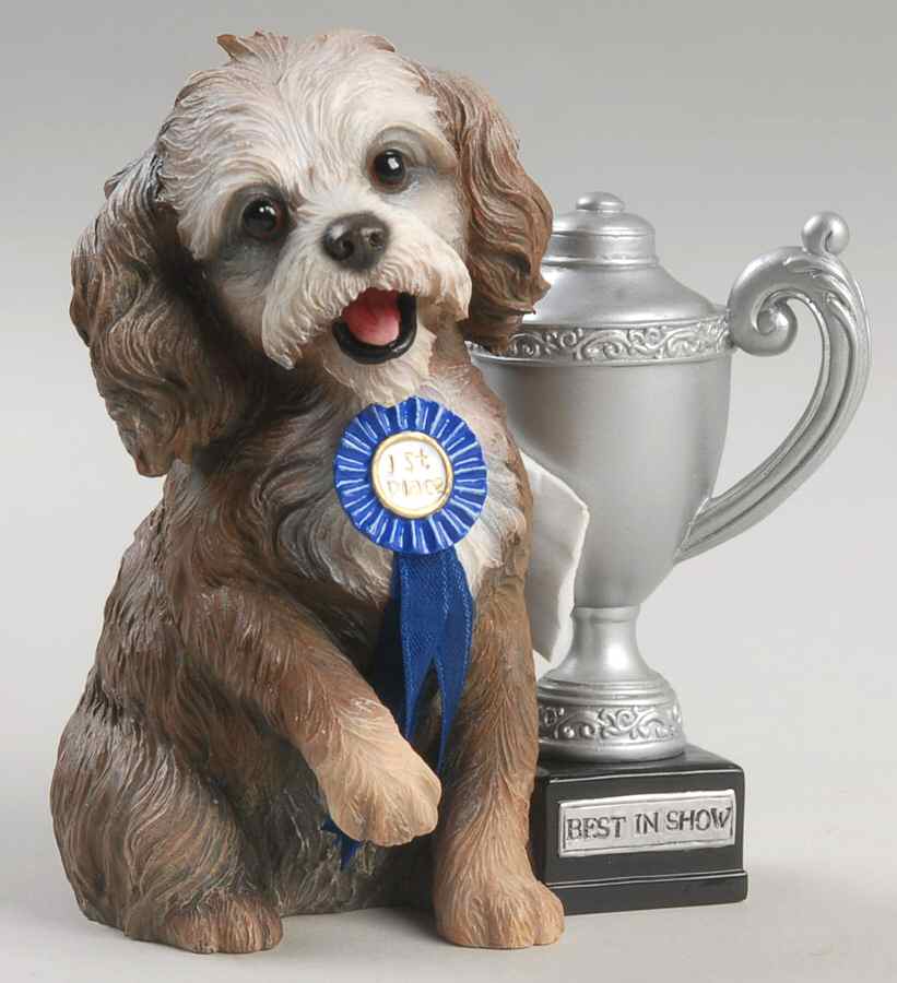 Lenox Figurines Blue Ribbon Pup - Boxed by Lenox-1