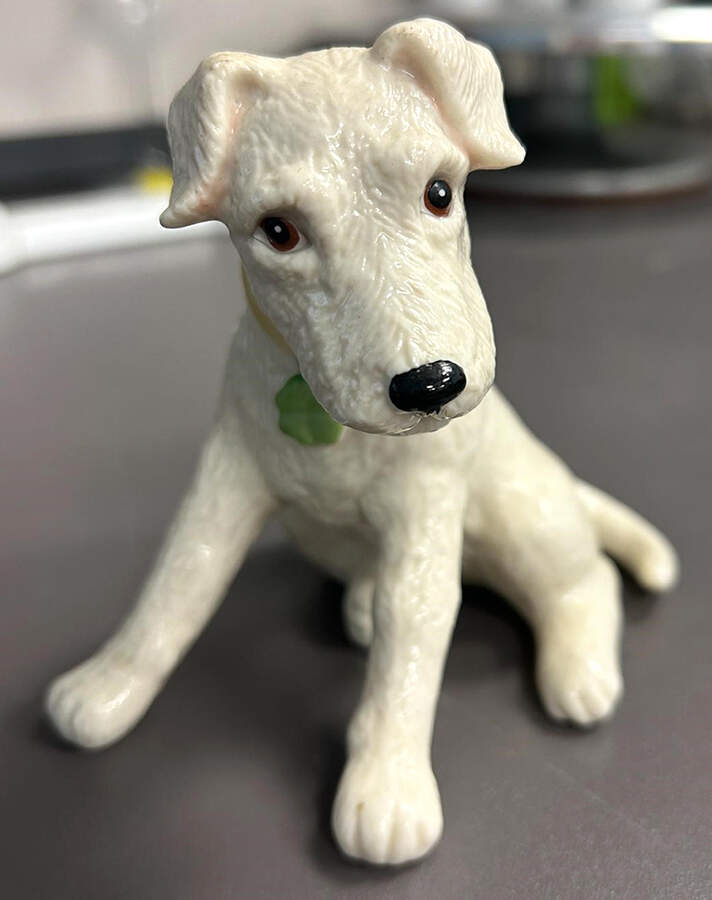 St Patricks Day Figures Irish Terrier Puppy - Boxed by Lenox-1