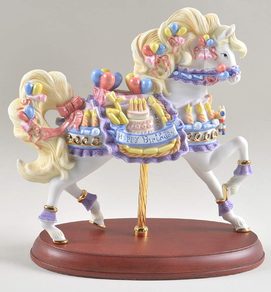 Carousel Animals Happy Birthday Horse - Boxed by Lenox-1