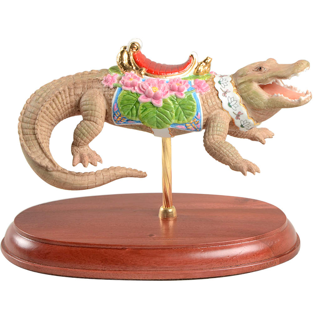 Carousel Animals Alligator Carousel - No Box by Lenox-1