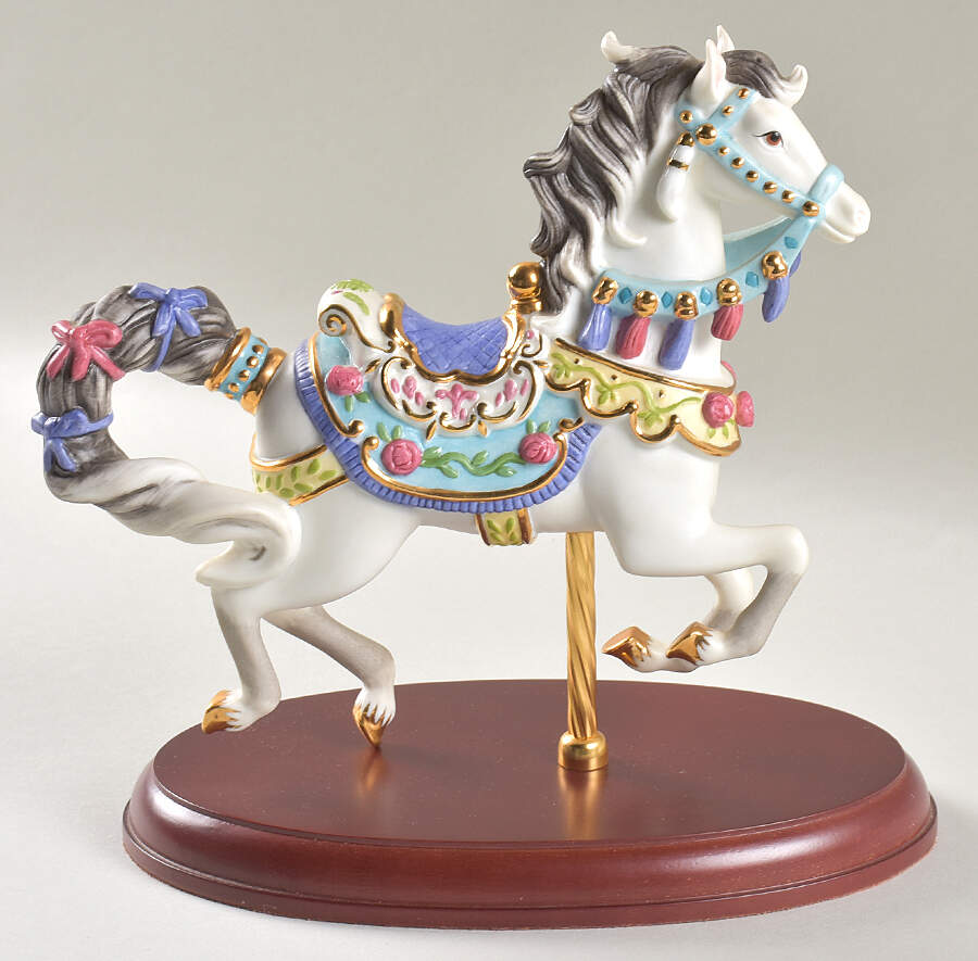 Carousel Animals Rose Jumper - No Box by Lenox-1