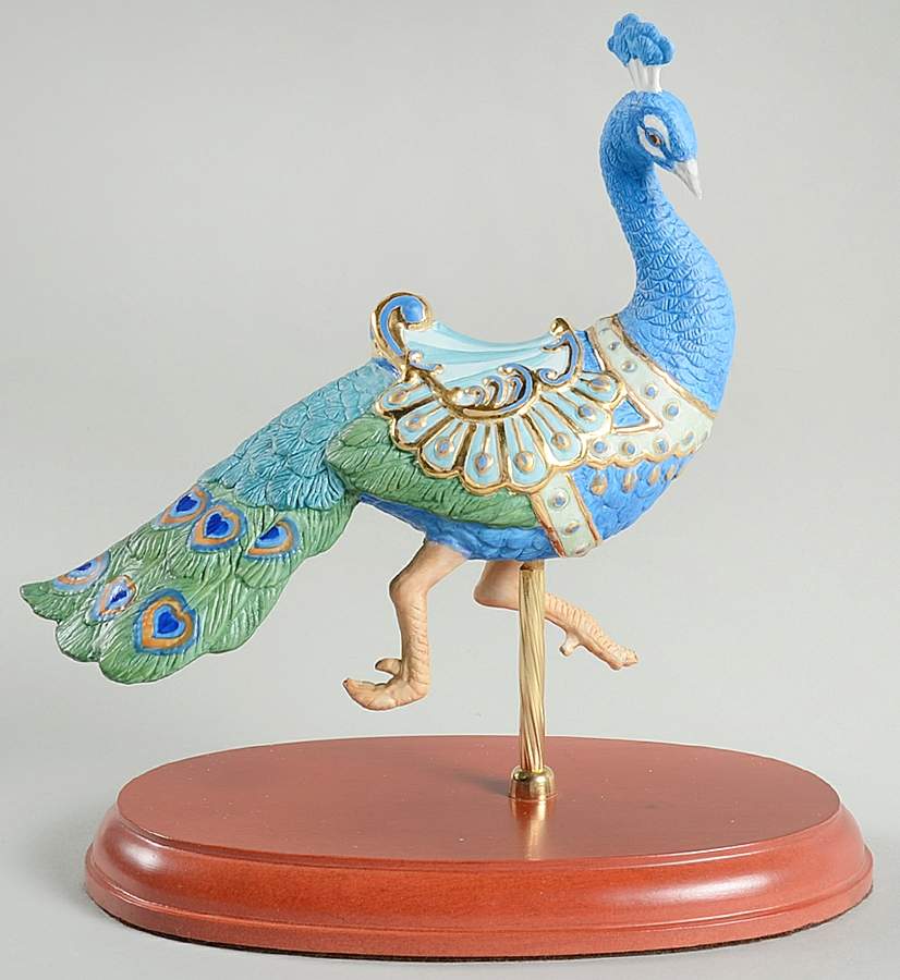 Carousel Animals Carousel Peacock - Boxed by Lenox-1