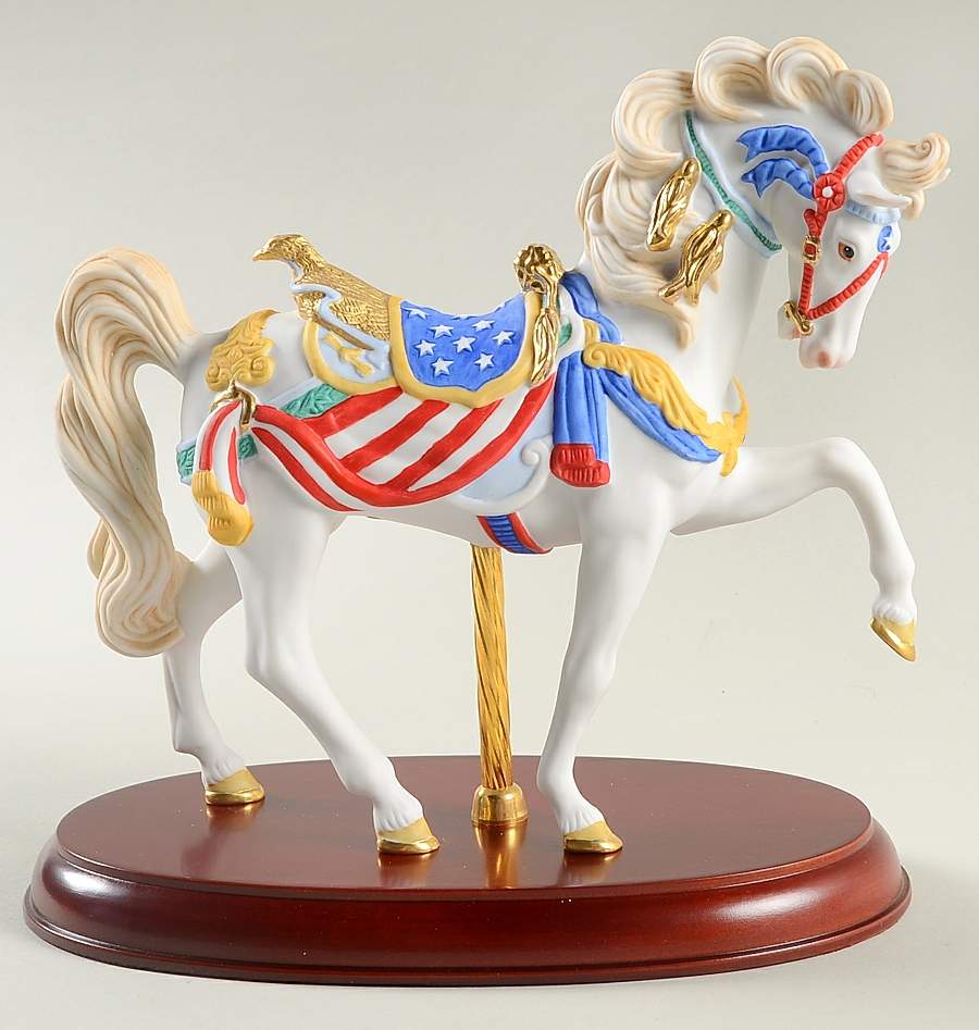 Carousel Animals Pride Of America - Boxed by Lenox-1