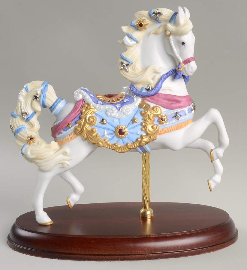 Carousel Animals Celestial Charger - No Box by Lenox-1