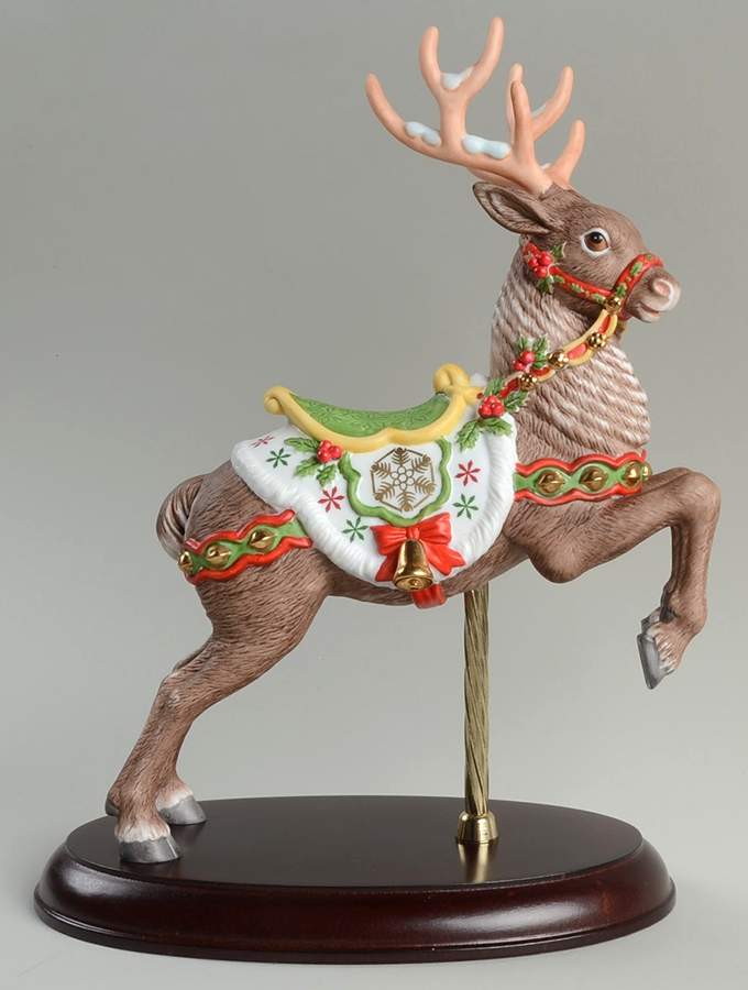 Carousel Animals Carousel Reindeer - No Box by Lenox-1