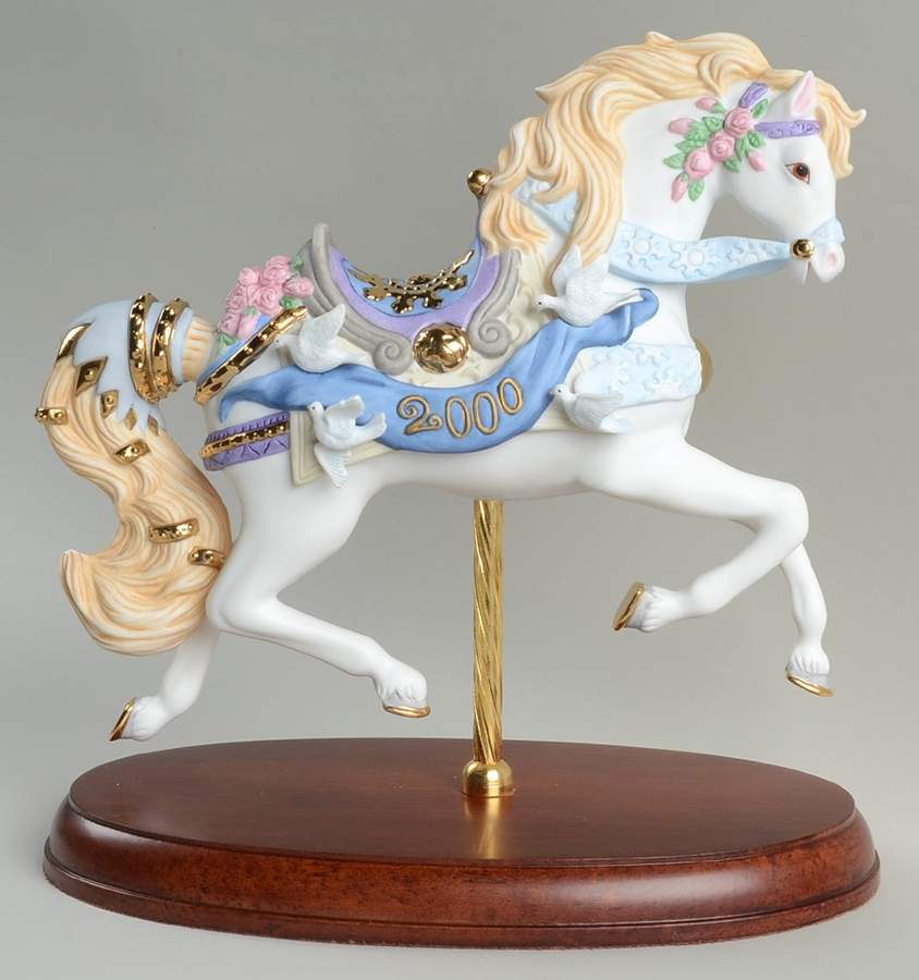 Carousel Animals 2000 Millennium Horse - Boxed by Lenox-1