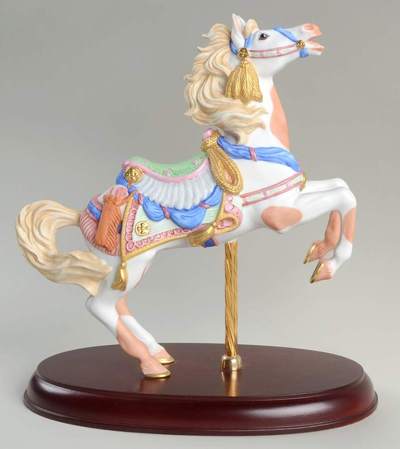 Carousel Animals Western Pinto - No Box by Lenox-1