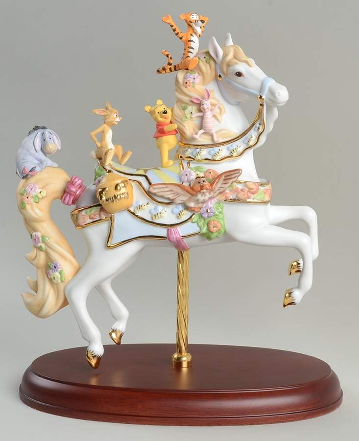 Carousel Animals Pooh's Carousel Adventure - No Box by Lenox-1