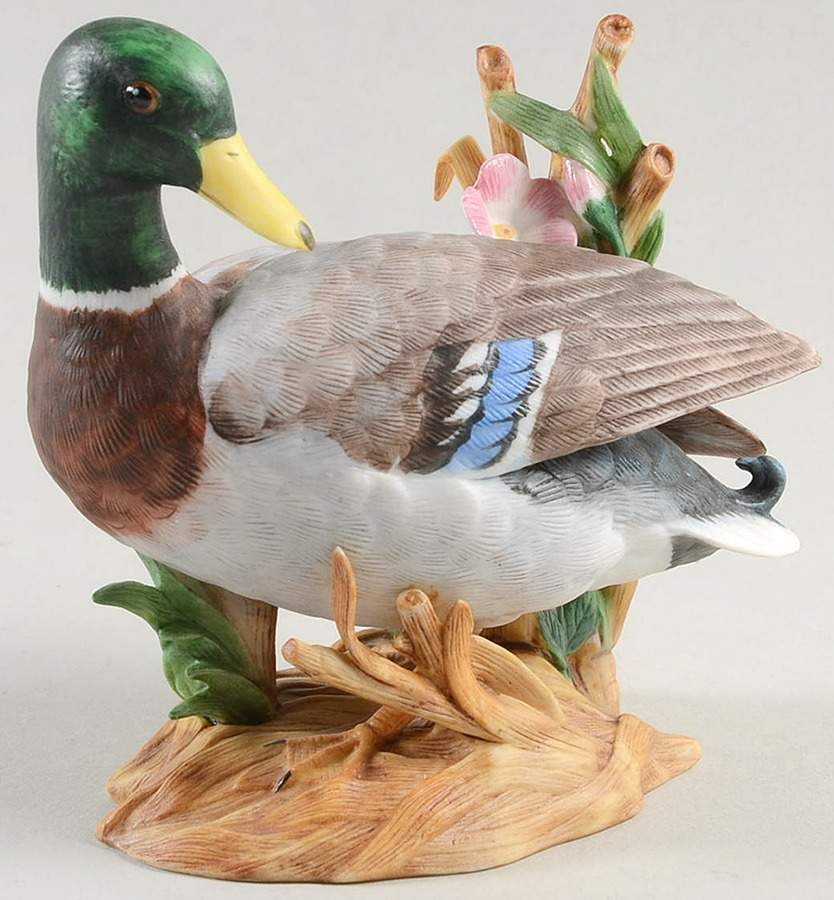Ducks-Porcelain Mallard - With Box by Lenox-1