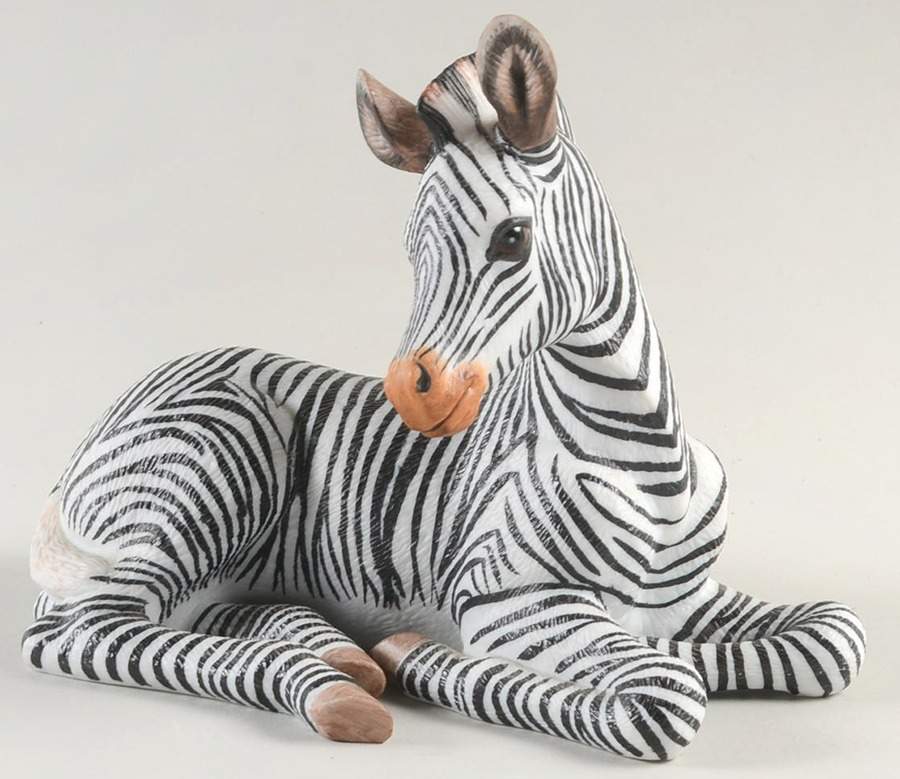 Endangered Baby Animals Grevy's Zebra Foal - Boxed by Lenox-1