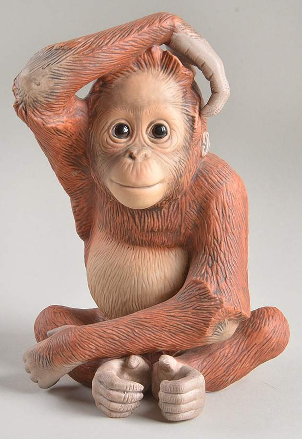 Endangered Baby Animals Baby Orangutan - Boxed by Lenox-1
