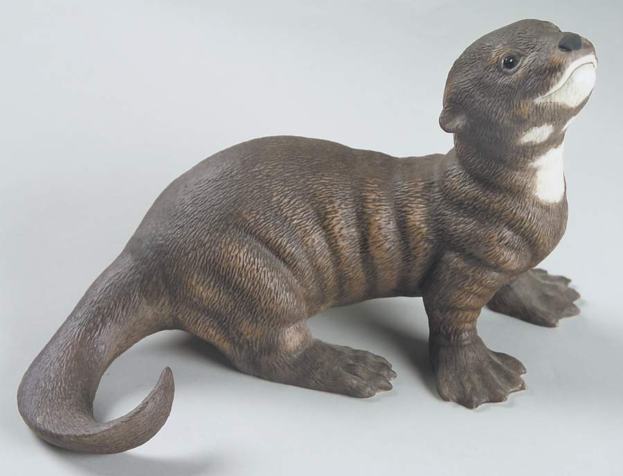 Endangered Baby Animals Baby Giant Otter - Boxed by Lenox-1