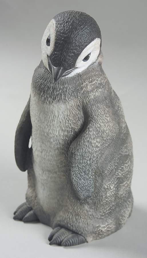 Endangered Baby Animals Emperor Penguin Chick - No Box by Lenox-1