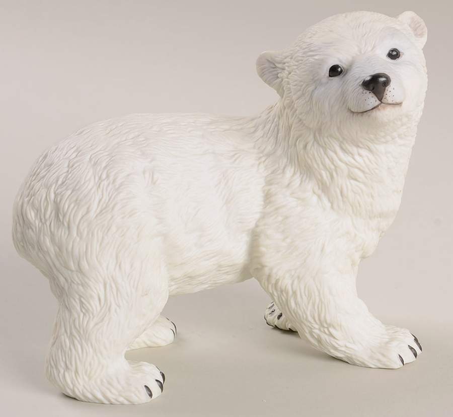 Endangered Baby Animals Polar Bear Cub - No Box by Lenox-1