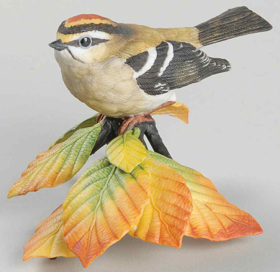 European Birds Firecrest - With Box by Lenox-1