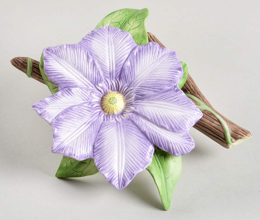 Garden Flowers Lavender Clematis - Boxed by Lenox-1