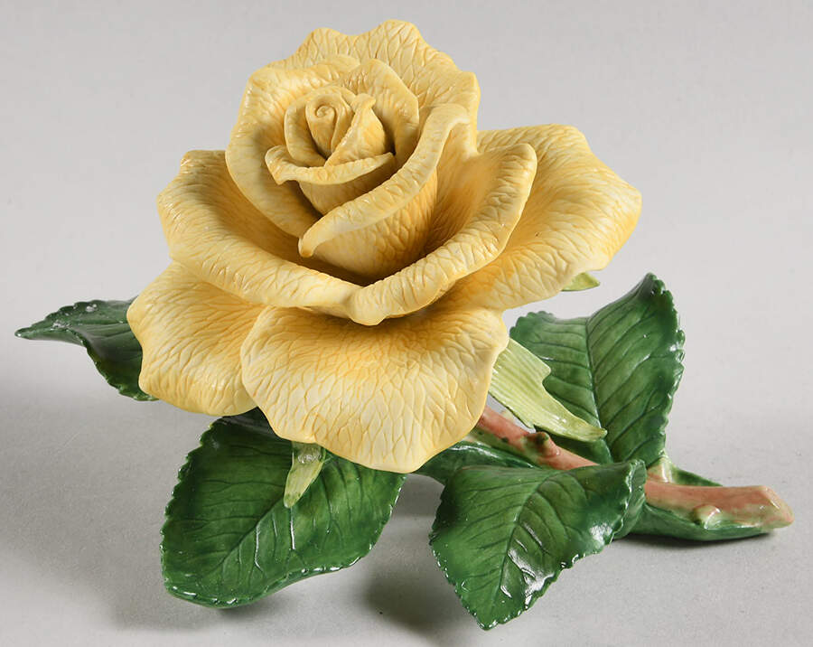 Garden Flowers Yellow Rose - Boxed by Lenox-1