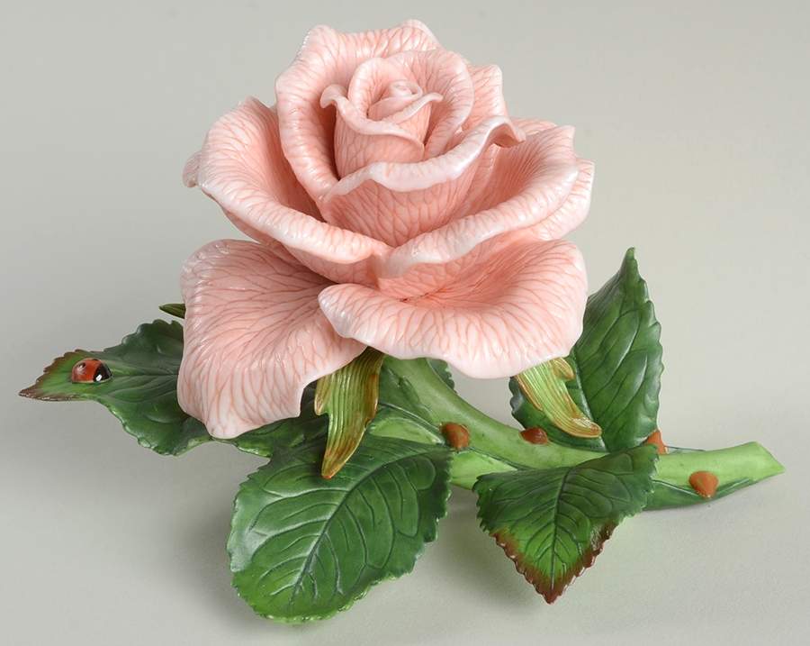 Garden Flowers Luck In Bloom-Rose - Boxed by Lenox-1