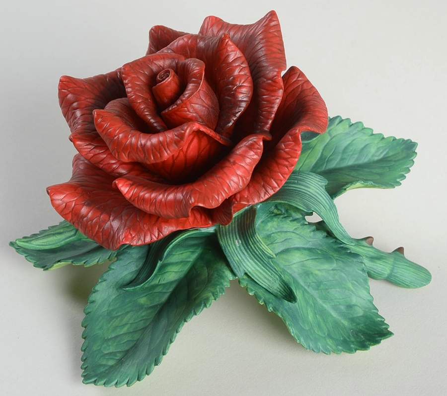 Garden Flowers Red Rose - Boxed by Lenox-1