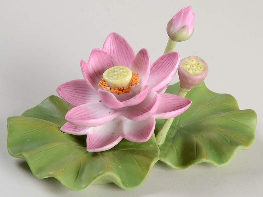 Garden Flowers Sacred Lotus - Boxed by Lenox-1