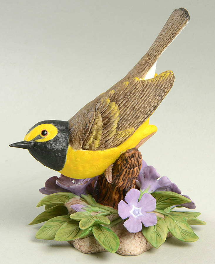 Garden Birds Hooded Warbler - No Box by Lenox-1