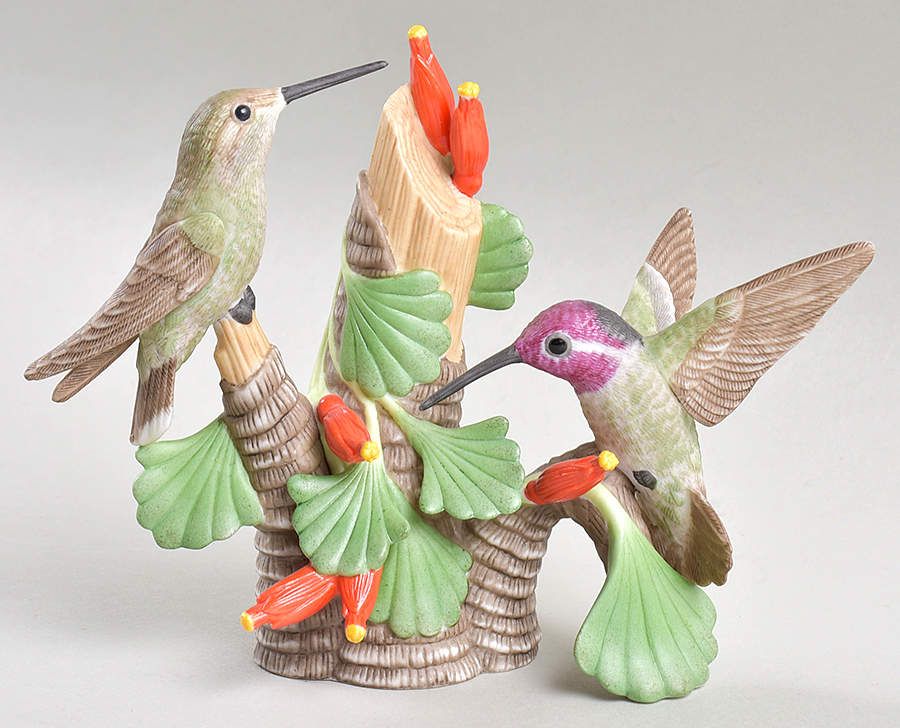 Garden Birds Anna's Hummingbirds - No Box by Lenox-1